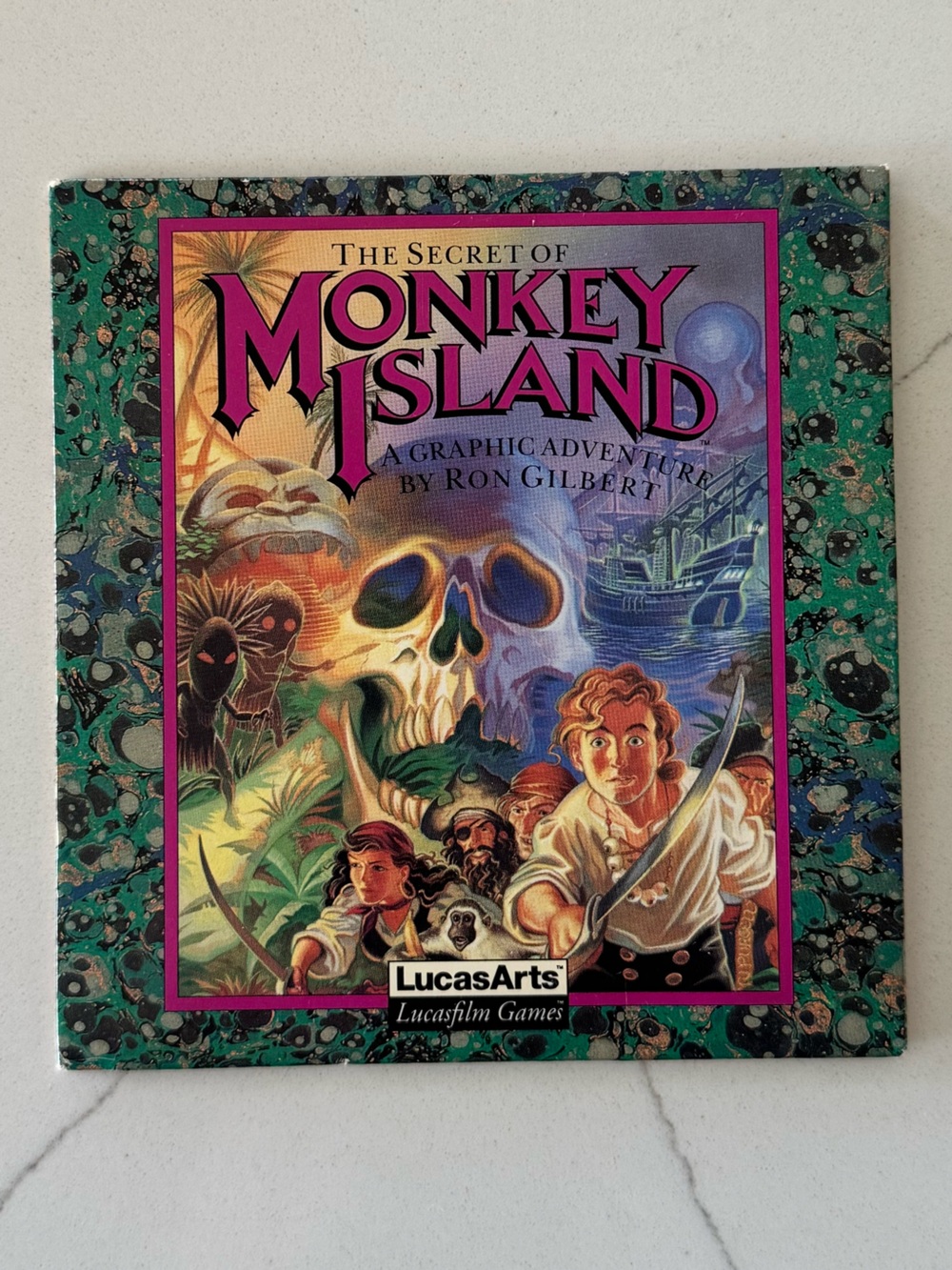 Vintage “The Secret of Monkey Island” Graphic Adventure PC Game